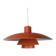 PH 4/3 Orange - Louis Poulsen Pendant, Poul Henningsen