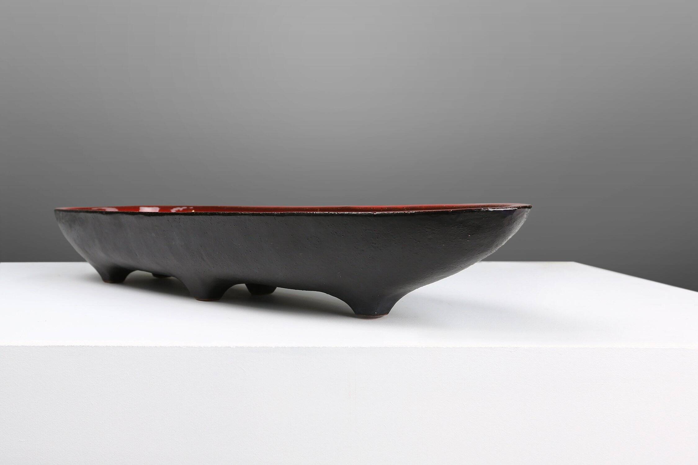 Mid-Century Amphora Bowl by Rogier Vandeweghe, Belgium 1960s