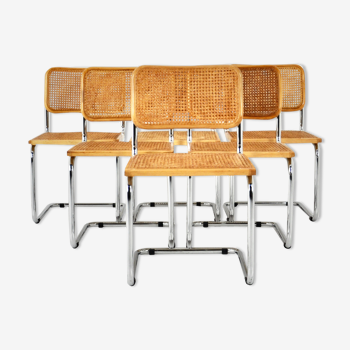 Dining chairs B32 by Marcel Breuer