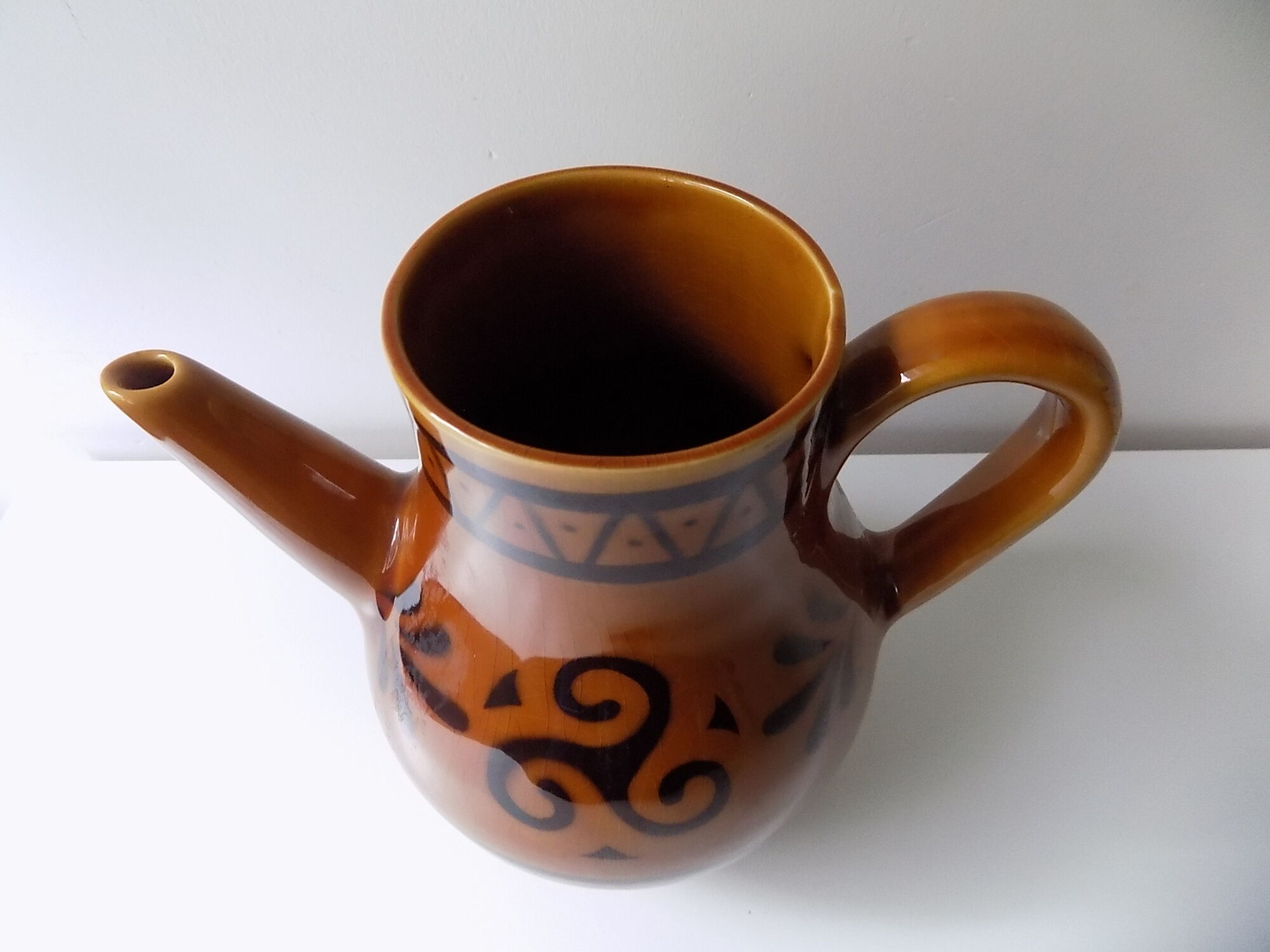 Breton ceramic pitcher