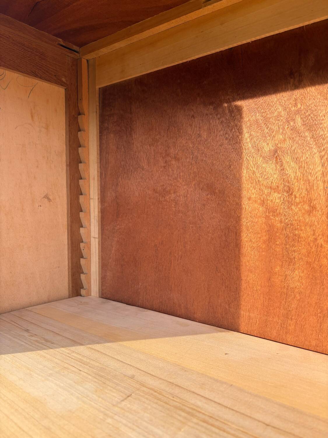 Glass cabinet / School display cabinet 1950