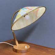 Lampe de bureau Temde années 1960 à col de cygne flexible