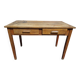 Table de ferme campagne à 2 tiroirs