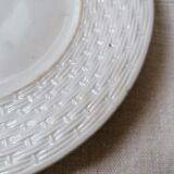 Set of 7 Gien earthenware dessert plates