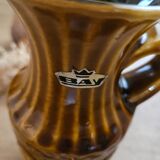 Ocher Bay ceramic vase (West Germany)