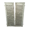 Pair of wooden shutters
