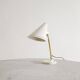 White Finnish Mid Century "9222" Table Desk Lamp by Paavo Tynell, 1940s