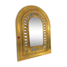 Ethnic brass mirror