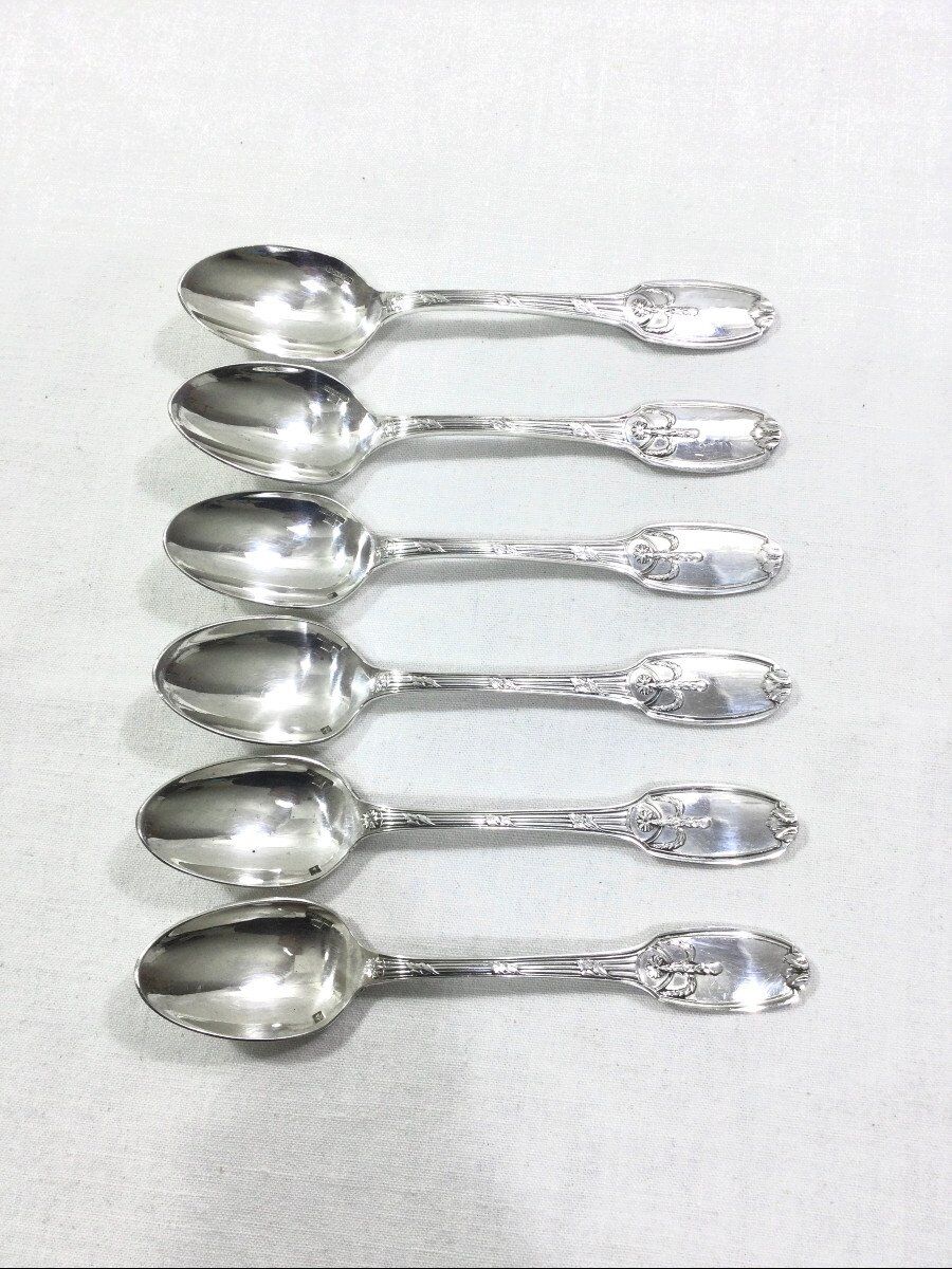 Christofle - 6 Teaspoons