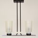 Mid-century chandelier/jilove u decina,1970's.
