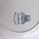 1 assiette creuse de gien modèle jeannine 221280
