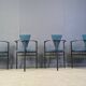 Vintage dining chairs by Belgochrom, set of 4 - 1980s