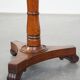 Round antique English side/wine table from the mid-19th century