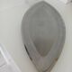 Oval serving dish in solid 18-10 stainless steel. Guy Degrenne