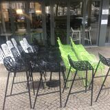 Set of chairs, armchairs and stools of bar r. & Francesca Cantarutti