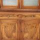 Antique sideboard in veined walnut, Italy, late 19th century