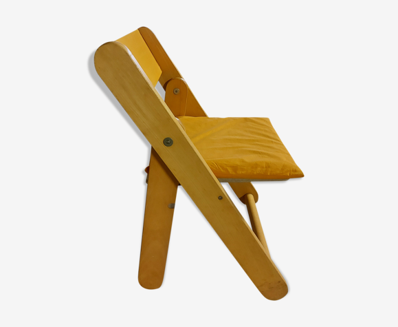 Chaise pliante vintage 80'S par Gillis Lundren pour Ikea