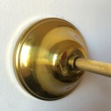 Red beaded wall lamp 1960