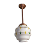 Opaline and copper suspension