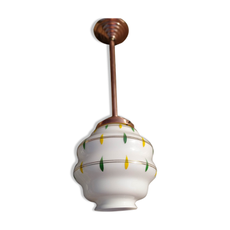 Opaline and copper suspension