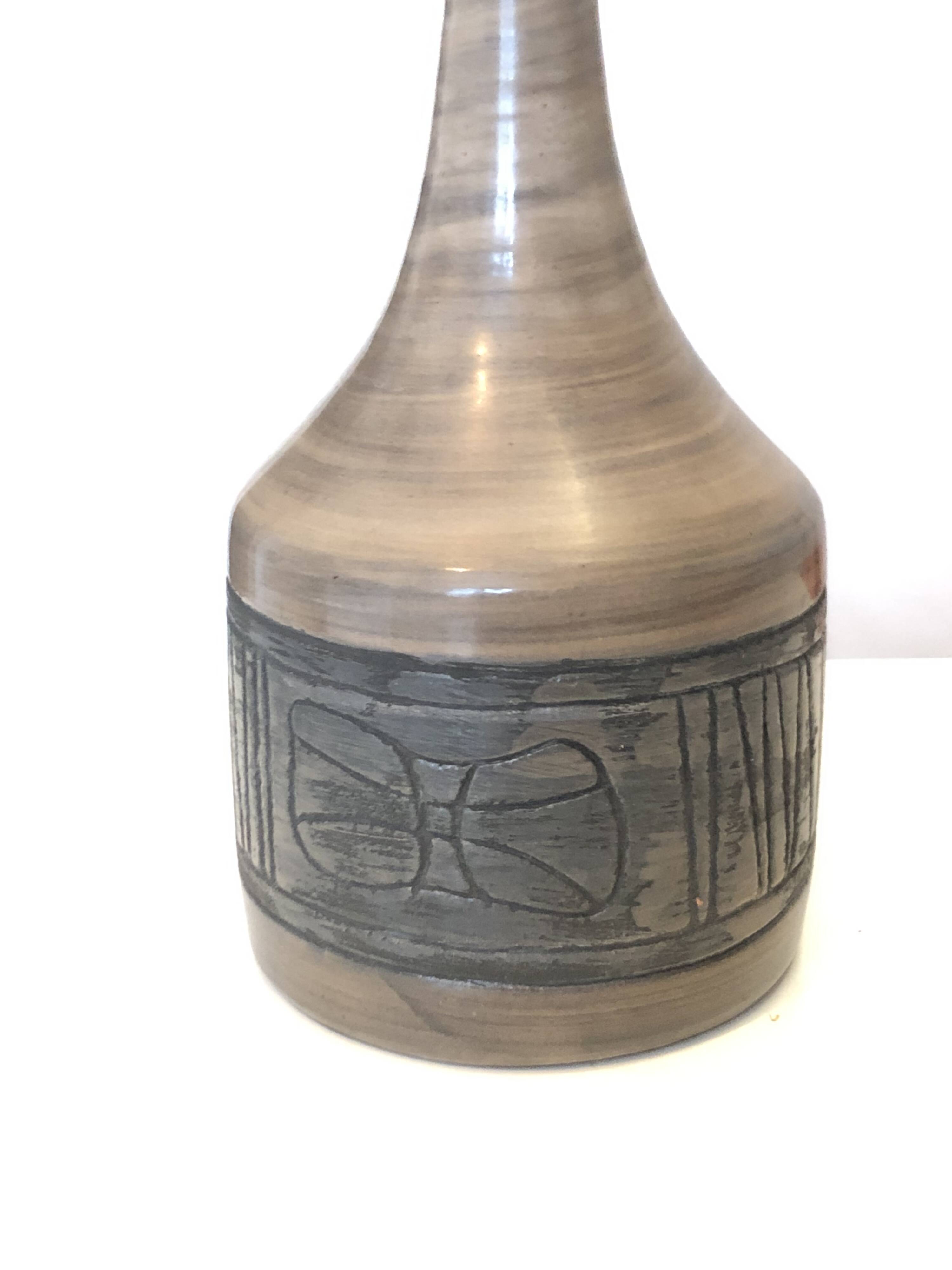 Jacques Pouchain single-flower ceramic vase