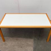 Vintage German Postmodern dining table or desk from the Profilsystem series by Flötotto, 1970s.