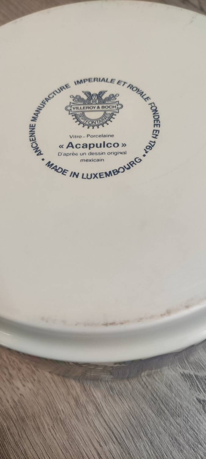Acapulco Villeroy and Boch salad bowl