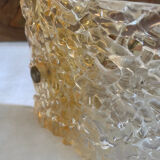 Worked glass wall lamp