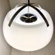 1960s "Omega" pendant, Vico Magistretti for Artemide