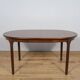 Mid-century teak oval extendable dining table from McIntosh, United Kingdom, 1960s