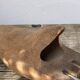 Old wooden shoe trees shapes vintage shoes