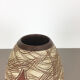 Vintage 60s Ceramic Pottery Vase by SAWA Sgraffito Ceramic Franz Schwaderlapp, Germany