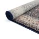Black floral AKKA oriental rug - Wool
