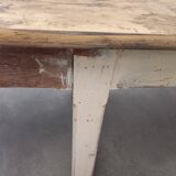 Old patinated farm table