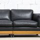 Leather sofa Afra & Tobia Scarpa Cassina