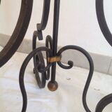 Lamppost in wrought iron