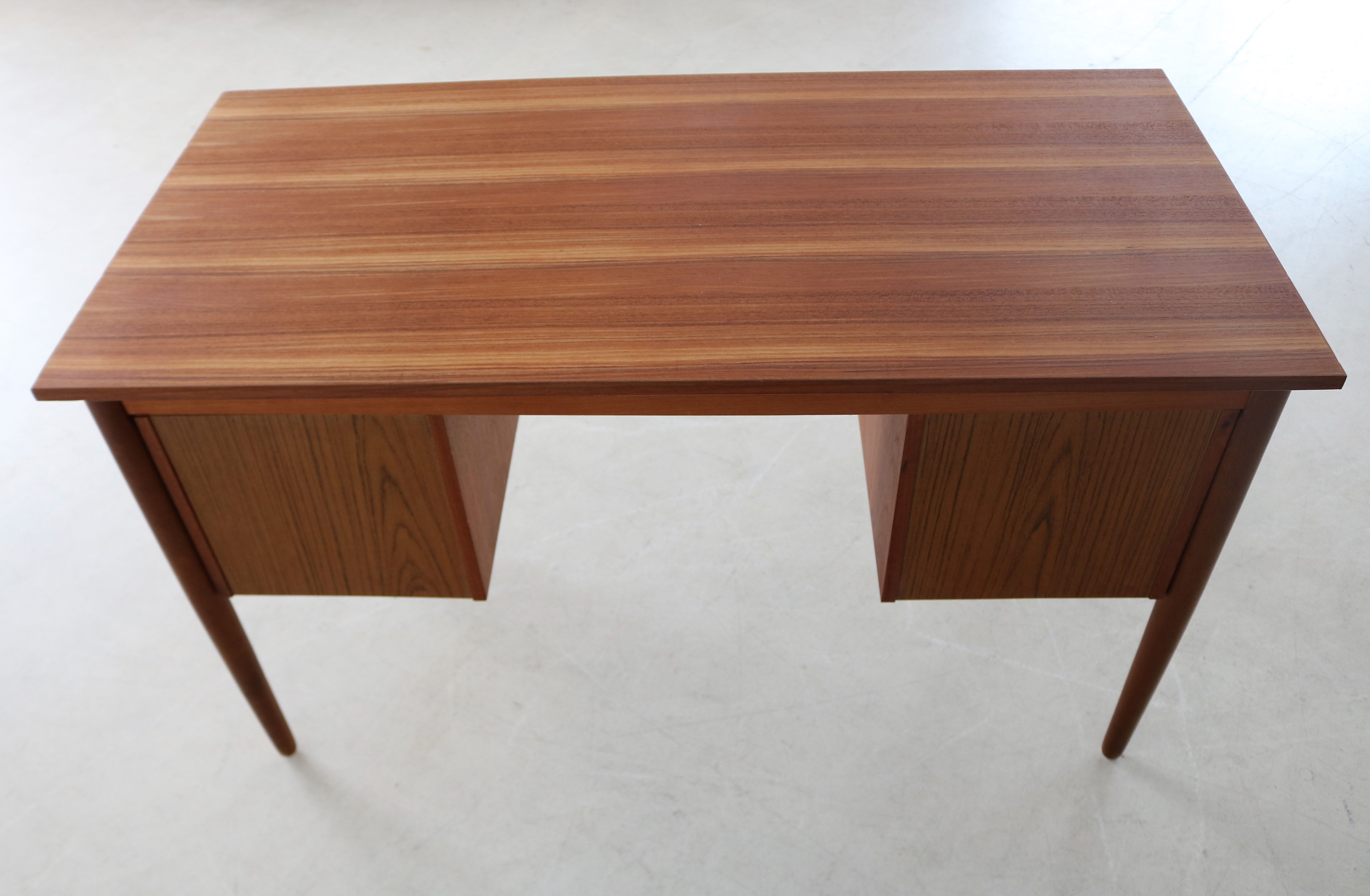 Danish teak desk, seventies