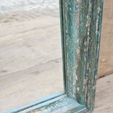 Burmese teak mirror