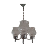 Lustre vintage à 3 feux années 50
