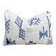 Handmade cushion cover in Berber wool: Moroccan Kilim cushion