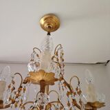 Chandelier cage with 4 lights