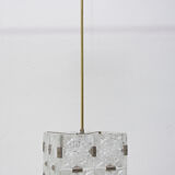 Glass Cube hanging for Kamenický Šenov, 1970s