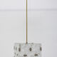 Glass Cube hanging for Kamenický Šenov, 1970s