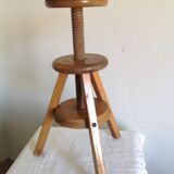 Workshop wooden stool