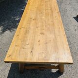 Brutalist table and bench