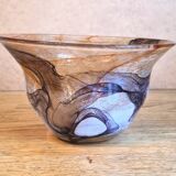 Vase in blown glass Maure Vieil