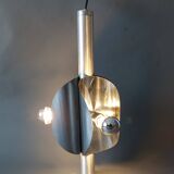 1970 chrome boat propeller pendant light with 3 lights.
