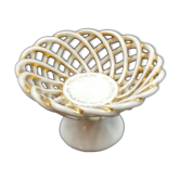 Malicorne earthenware opened basket