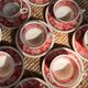 Ensemble de 9 tasses à thé et sous-tasses Villeroy et Boch Rusticana