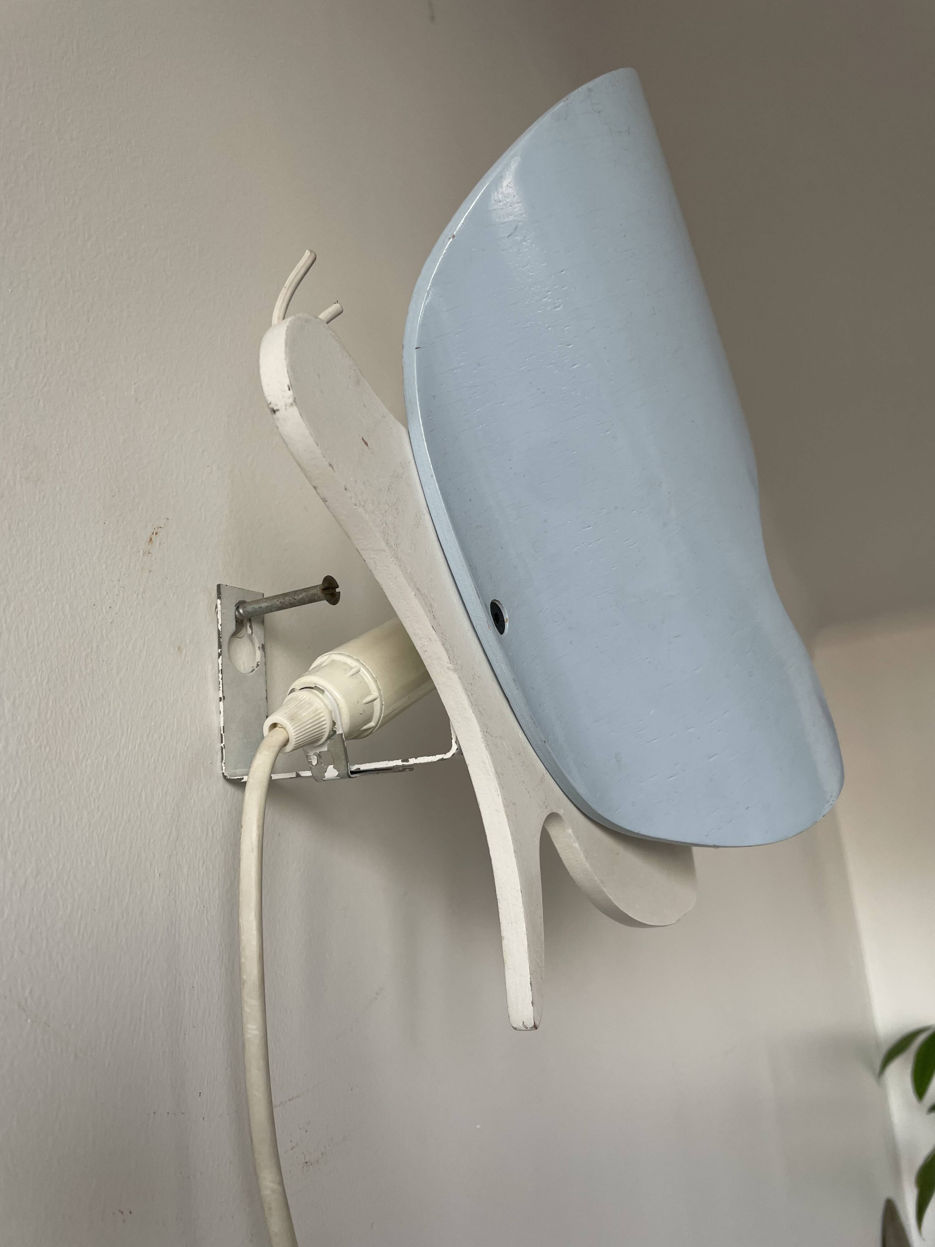 Vintage bogo france butterfly wall light